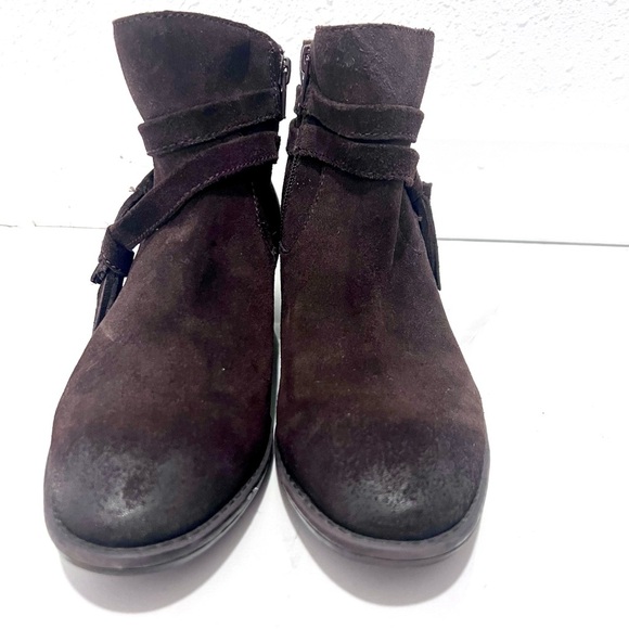 Sofft western fringe Tamala Tassel Ankle Boots 8 - Picture 8 of 11